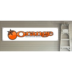 Orange Mountain Bike Garage/Workshop Banner